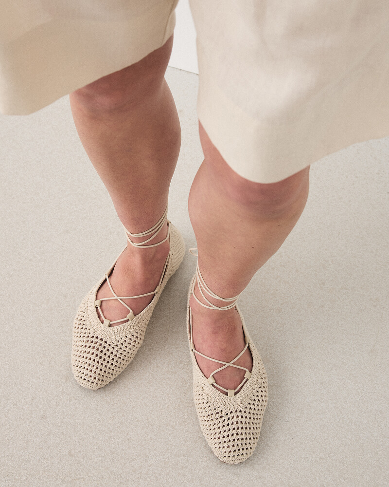 Calçado de verão para mulher