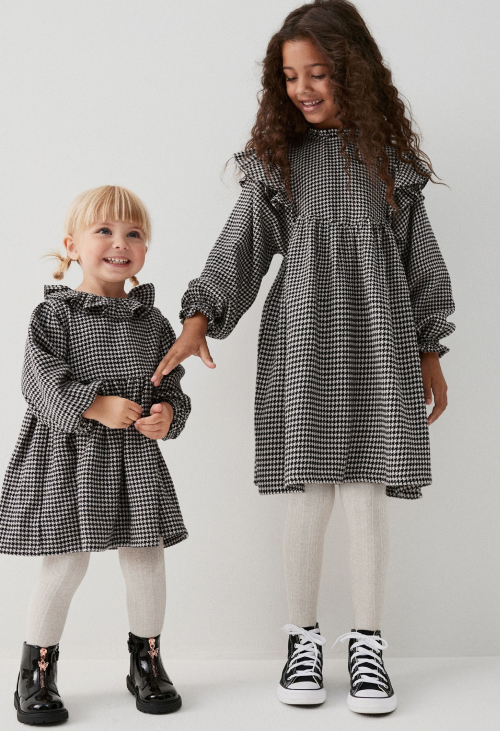 2022 enfants vêtements filles été Disney point imprimer tenue décontractée  quotidien bébé filles jolies robes pour enfants 2-12 ans 